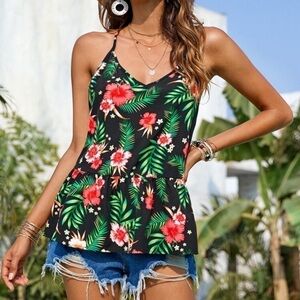 summer tropical top 🌺​​​